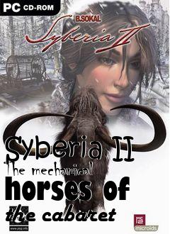 Box art for Syberia II