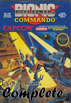 Box art for Bionic Commando