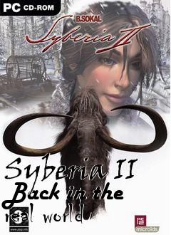 Box art for Syberia II