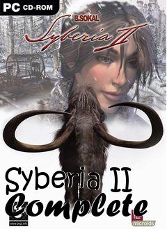 Box art for Syberia II