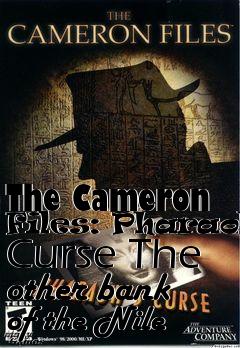 Box art for The Cameron Files: Pharaohs Curse