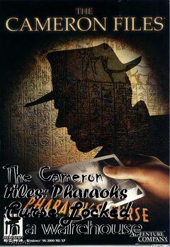 Box art for The Cameron Files: Pharaohs Curse