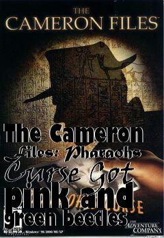 Box art for The Cameron Files: Pharaohs Curse