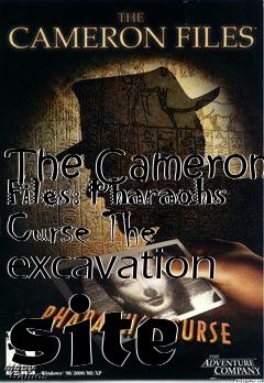 Box art for The Cameron Files: Pharaohs Curse