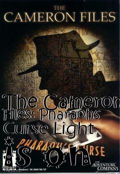 Box art for The Cameron Files: Pharaohs Curse