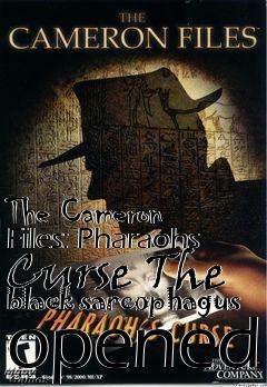 Box art for The Cameron Files: Pharaohs Curse