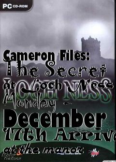 Box art for Cameron Files: The Secret at Loch Ness