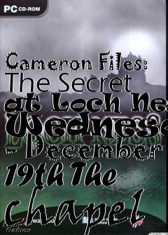 Box art for Cameron Files: The Secret at Loch Ness