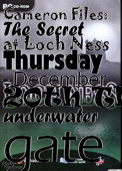 Box art for Cameron Files: The Secret at Loch Ness