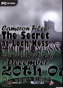 Box art for Cameron Files: The Secret at Loch Ness