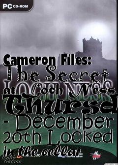 Box art for Cameron Files: The Secret at Loch Ness