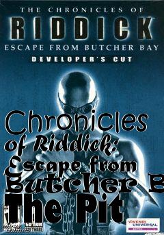 Box art for Chronicles of Riddick: Escape from Butcher Bay