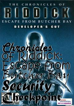 Box art for Chronicles of Riddick: Escape from Butcher Bay