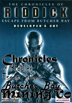 Box art for Chronicles of Riddick: Escape from Butcher Bay