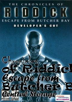 Box art for Chronicles of Riddick: Escape from Butcher Bay