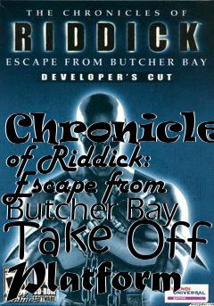 Box art for Chronicles of Riddick: Escape from Butcher Bay