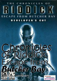 Box art for Chronicles of Riddick: Escape from Butcher Bay