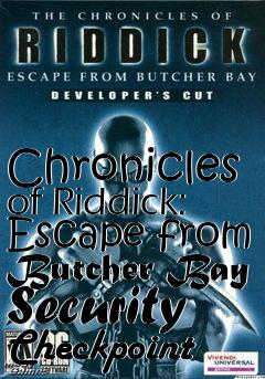 Box art for Chronicles of Riddick: Escape from Butcher Bay