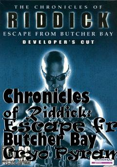 Box art for Chronicles of Riddick: Escape from Butcher Bay