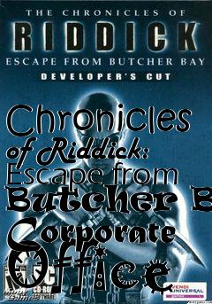 Box art for Chronicles of Riddick: Escape from Butcher Bay