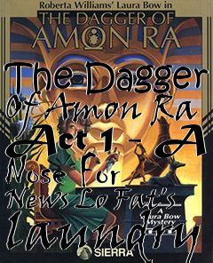 Box art for The Dagger Of Amon Ra