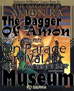 Box art for The Dagger Of Amon Ra