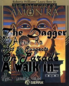 Box art for The Dagger Of Amon Ra