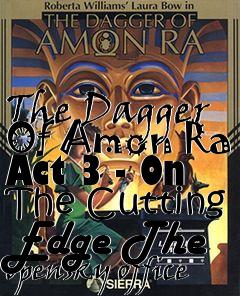 Box art for The Dagger Of Amon Ra