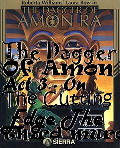 Box art for The Dagger Of Amon Ra