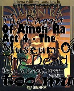 Box art for The Dagger Of Amon Ra