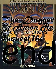 Box art for The Dagger Of Amon Ra
