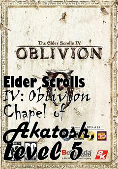 Box art for Elder Scrolls IV: Oblivion