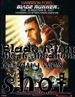 Box art for Blade Runner