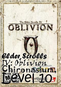 Box art for Elder Scrolls IV: Oblivion