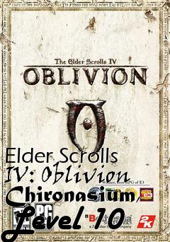 Box art for Elder Scrolls IV: Oblivion