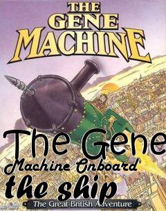 Box art for The Gene Machine