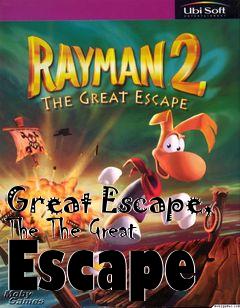 Box art for Great Escape, The