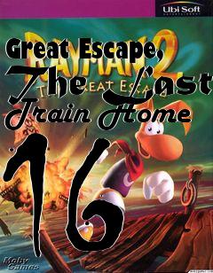 Box art for Great Escape, The