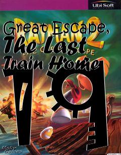 Box art for Great Escape, The