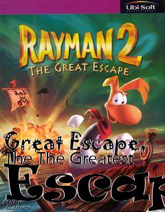 Box art for Great Escape, The