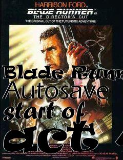 Box art for Blade Runner