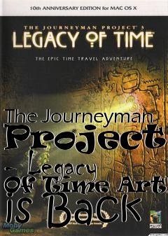 Box art for The Journeyman Project 3 - Legacy Of Time