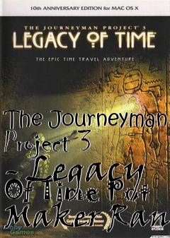 Box art for The Journeyman Project 3 - Legacy Of Time