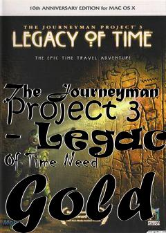 Box art for The Journeyman Project 3 - Legacy Of Time