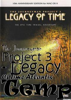 Box art for The Journeyman Project 3 - Legacy Of Time