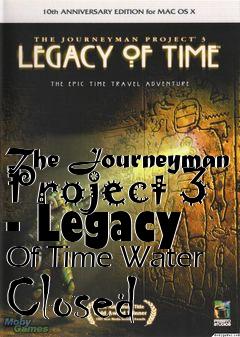 Box art for The Journeyman Project 3 - Legacy Of Time