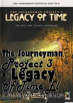 Box art for The Journeyman Project 3 - Legacy Of Time