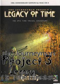 Box art for The Journeyman Project 3 - Legacy Of Time