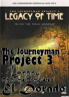 Box art for The Journeyman Project 3 - Legacy Of Time