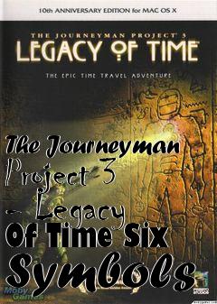 Box art for The Journeyman Project 3 - Legacy Of Time